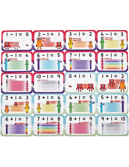 Numberblocks® Adding and Subtracting Puzzle Set