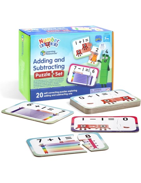 Numberblocks® Adding and Subtracting Puzzle Set
