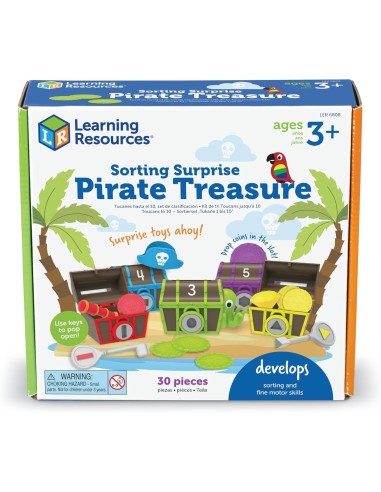 Sorting Surprise Pirate Treasure