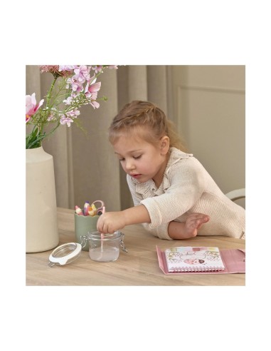 Set de Pintura con Agua Rosa Fairy Garden Little Dutch