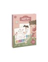 Set de Pintura con Agua Rosa Fairy Garden Little Dutch