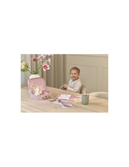 Maleta de Creatividad Rosa Fairy Garden Little Dutch