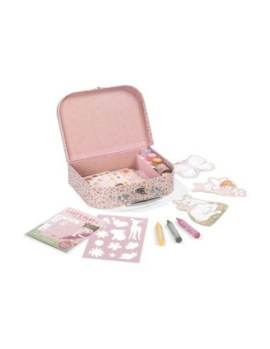 Maleta de Creatividad Rosa Fairy Garden Little Dutch