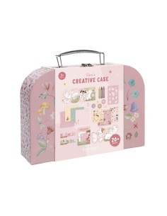 Maleta de Creatividad Rosa Fairy Garden Little Dutch