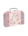 Maleta de Creatividad Rosa Fairy Garden Little Dutch