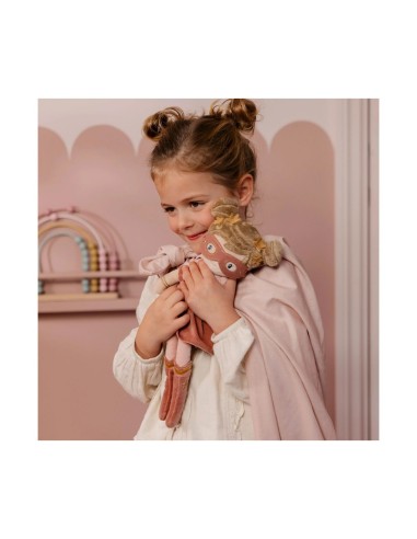 Rosa Superheroína Muñeca Blandita Little Dutch