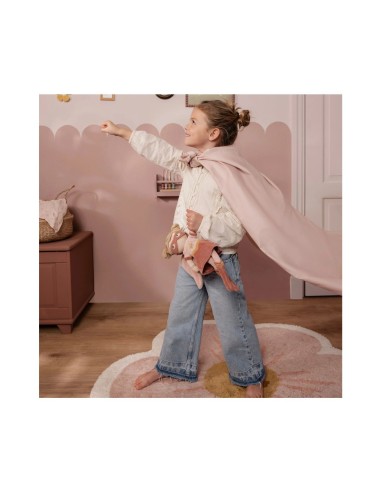 Rosa Superheroína Muñeca Blandita Little Dutch