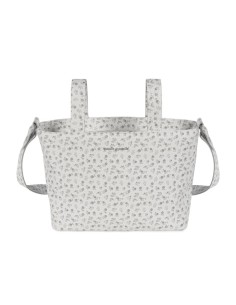 Bolso Crossbody piel Little Bloom Flor Gris