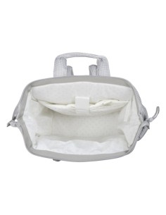 Mochila Little Bloom Vichy Gris 2