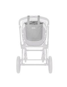 Bolso Bucket Little Bloom Vichy Gris 2