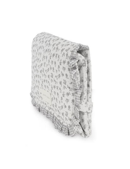 Cambiador Little Bloom Flor Gris