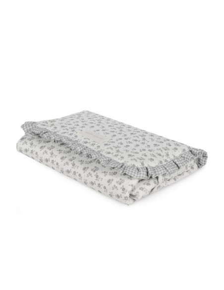 Cambiador Little Bloom Flor Gris