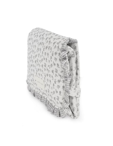 Cambiador Little Bloom Flor Gris