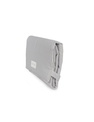 Cambiador Little Bloom Vichy Gris