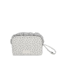 Neceser Little Bloom Flor Gris