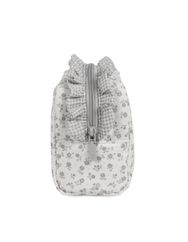 Neceser Little Bloom Flor Gris