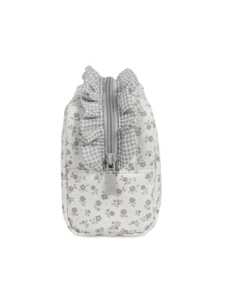 Neceser Little Bloom Flor Gris