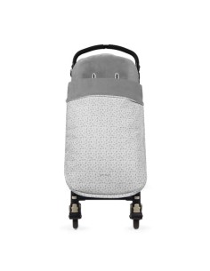Saco Silla Invierno Little Bloom Flor Gris
