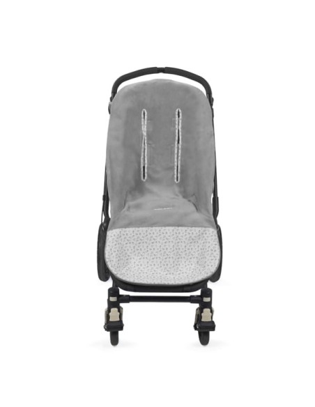 Saco Silla Invierno Little Bloom Flor Gris