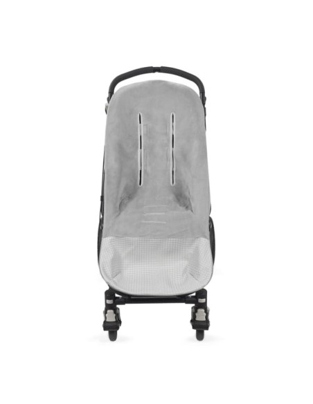Saco Silla Invierno Little Bloom Vichy Gris