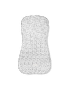 Colchoneta Silla Little Bloom Flor Gris