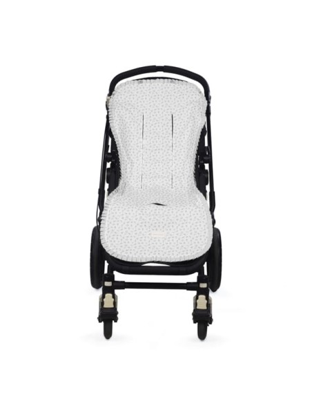 Colchoneta Silla Little Bloom Flor Gris