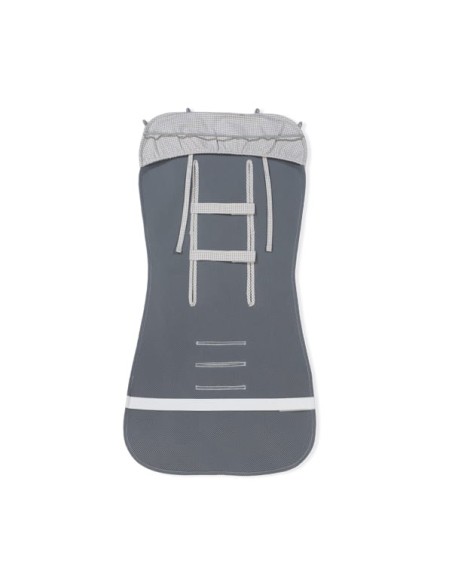 Colchoneta Silla Little Bloom Vichy Gris