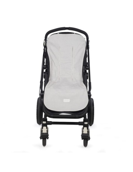 Colchoneta Silla Little Bloom Vichy Gris