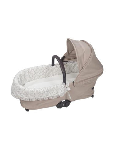 Cubre Cucu Dual + Sábana Little Bloom Flor Gris