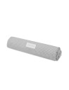 Muselina Little Bloom Vichy Gris