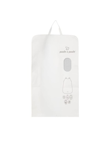 Saco Dormir Little Bloom Vichy Gris