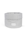 Cesta organizadora Little Boom Vichy Gris