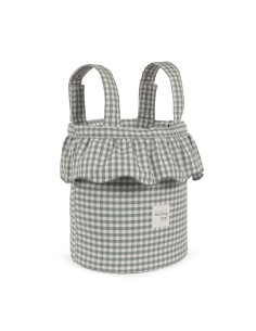 Bolso Bucket Praliné Vichy Matcha 2