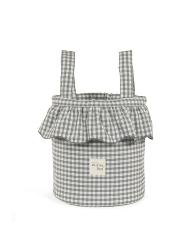 Bolso Bucket Praliné Vichy Matcha