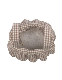 Bolso Bucket Praliné Vichy Moka 2