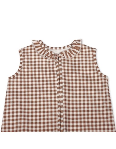 Saco Dormir Praliné Vichy Moka