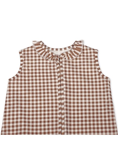 Saco Dormir Praliné Vichy Moka