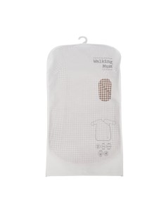 Saco Dormir Manga  Praliné Vichy Moka 2