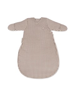 Saco Dormir Manga  Praliné Vichy Moka