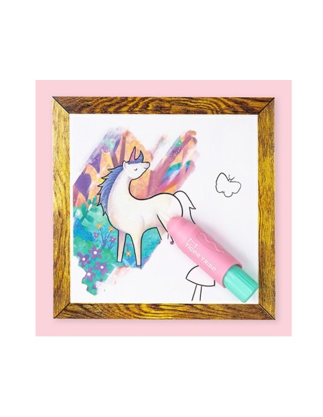 Pintura Mágica Mundo Unicornios  Tiger Tribe