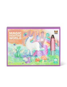 Pintura Mágica Mundo Unicornios  Tiger Tribe