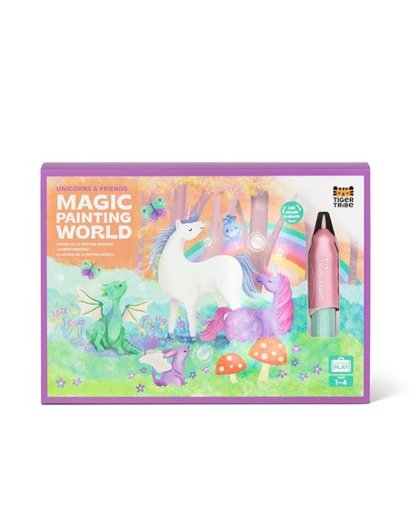 Pintura Mágica Mundo Unicornios  Tiger Tribe