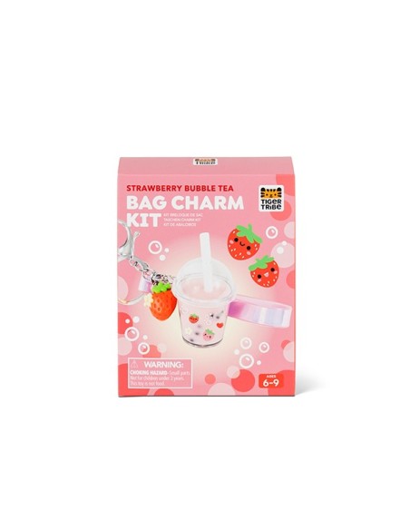 Kit Bubble Tea Charm Llavero