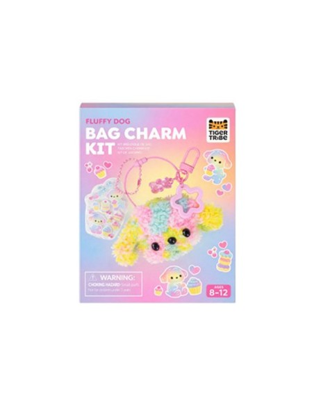 Kit Fluffy dog Charm Llavero