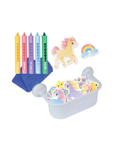 Creyones para el Baño Unicornios