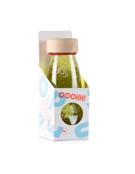Botella Sensorial Flotante Gold Petit Boum