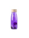 Botella Sensorial Flotante Lila Petit Boum