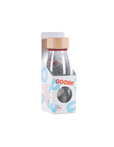 Botella Sensorial Flotante Silver Petit Boum