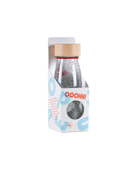 Botella Sensorial Flotante Silver Petit Boum