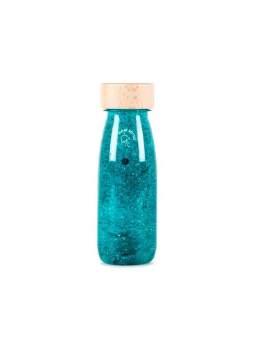 Botella Sensorial Flotante Turquesa Petit Boum